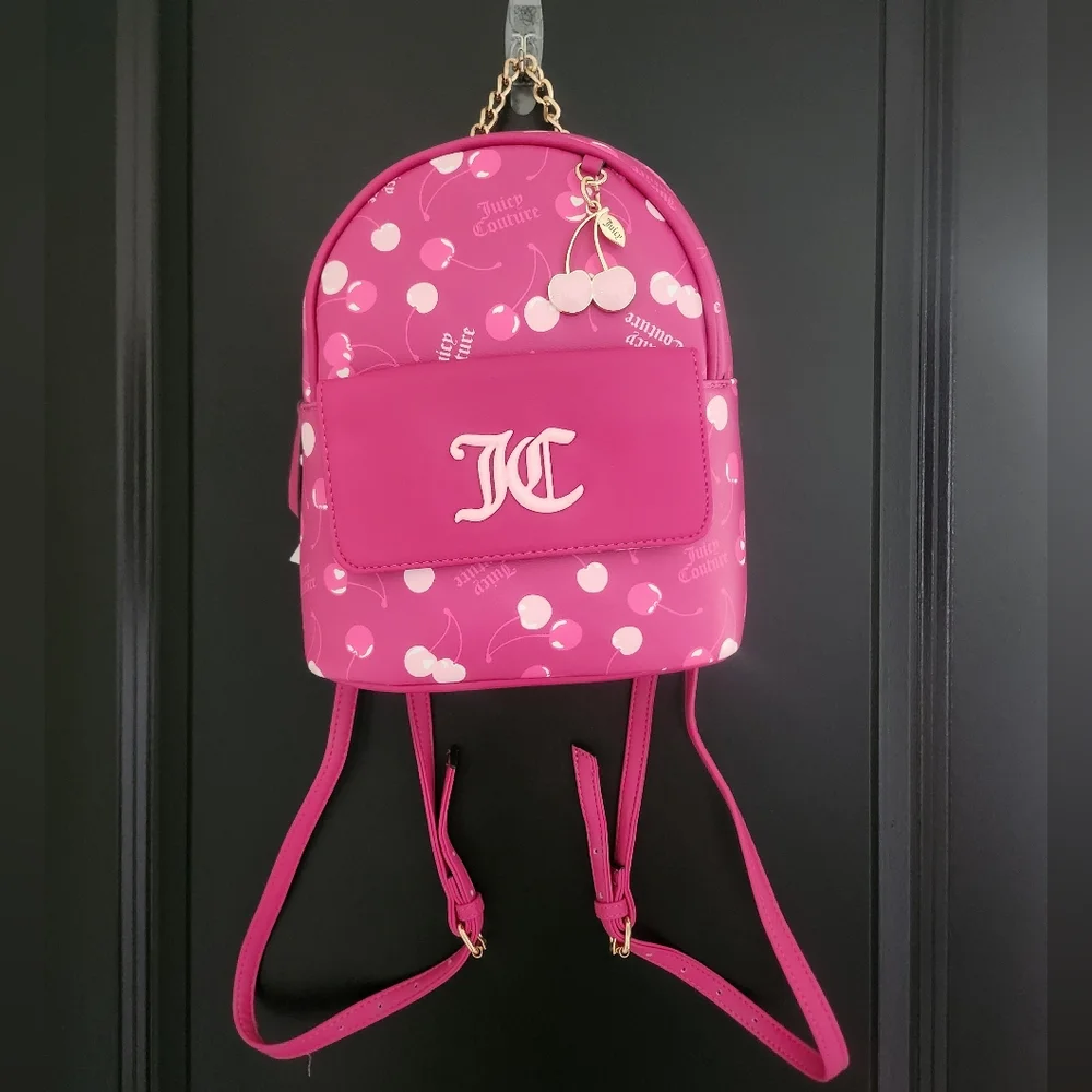 Juicy Couture Pink Cherry Mini Backpack